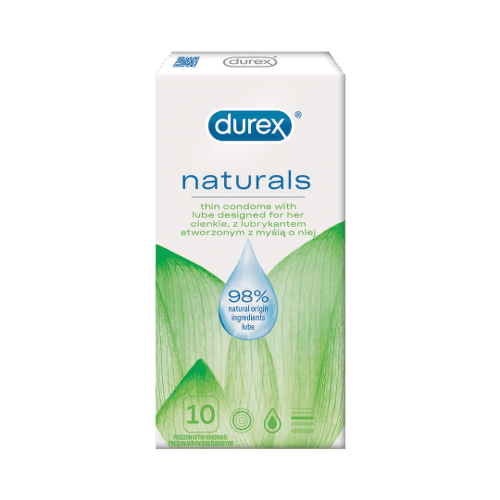 DUREX Naturals kondóm 10 kusov