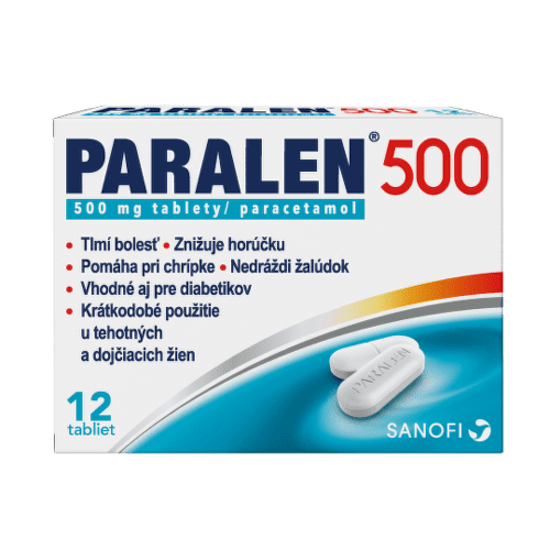 E-shop PARALEN 500 mg 12 tabliet