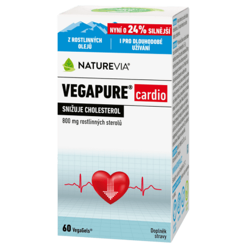 NATUREVIA Vegapure cardio 800 mg 60 kapsúl