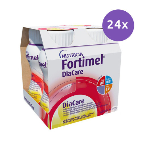 E-shop FORTIMEL Diacare s vanilkovou príchuťou 24 x 200 ml