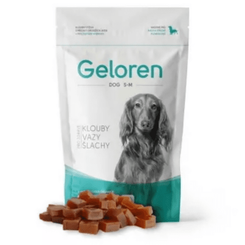 E-shop GELOREN Small dog žuvacie tablety želatínové kocky 60 ks