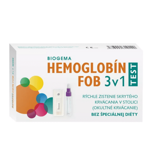 E-shop BIOGEMA Hemoglobín test 3v1 na okultné krvácanie 1 x 3 ks