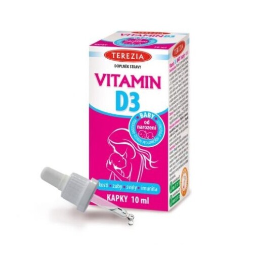 E-shop TEREZIA Vitamín D3 baby kvapky 10 ml