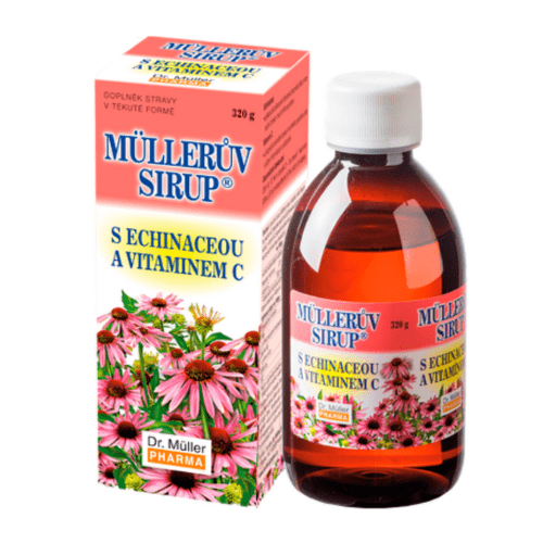 E-shop MÜLLEROV Sirup s echinaceou a vitamínom C 245 ml
