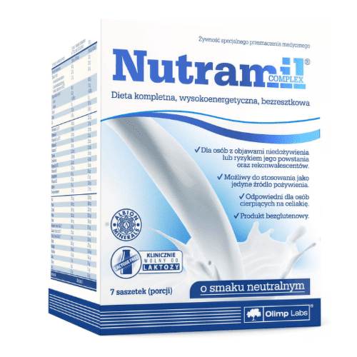 E-shop NUTRAMIL Complex neutral kompletná výživa vrecúška 7 x 72 g