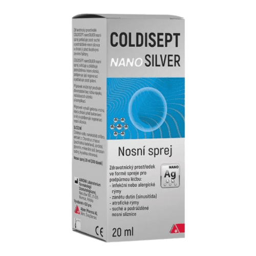 E-shop COLDISEPT Nanosilver nosový sprej 20 ml
