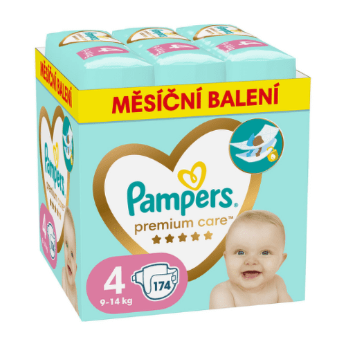 E-shop PAMPERS Premium care 4 9-14 kg 174 ks