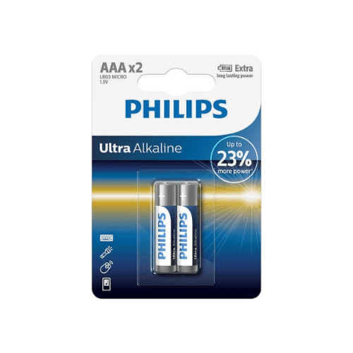 E-shop PHILIPS LR03E2B/10 Ultra alkaline AAA 2 ks