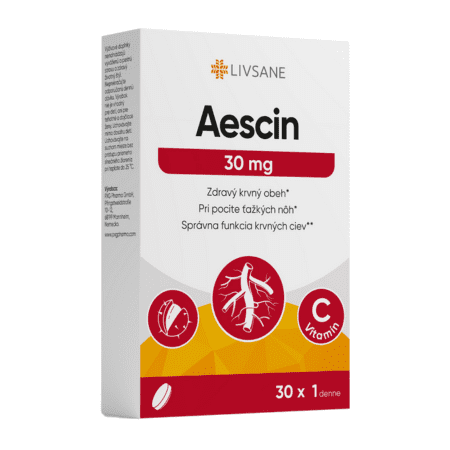 E-shop LIVSANE Aescin 30 mg 30 tabliet