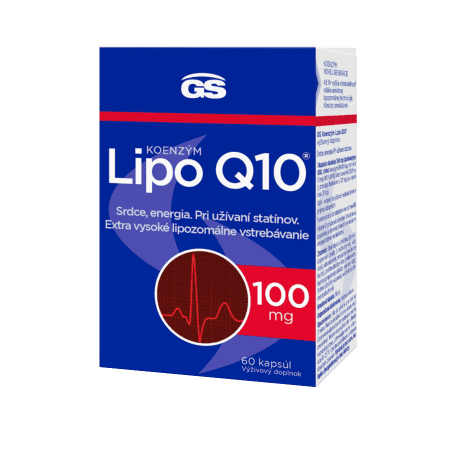 E-shop GS Koenzým lipo Q10 100 mg 60 kapsúl
