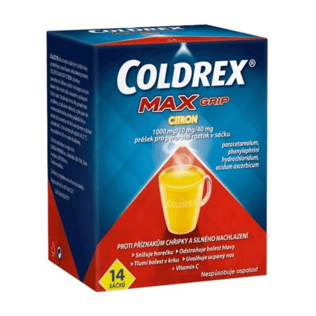 E-shop COLDREX Maxgrip lemon 14 ks