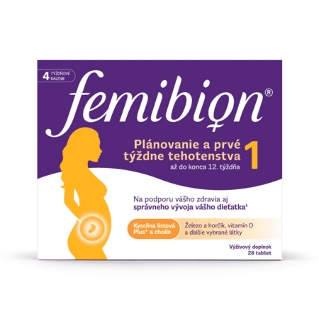 E-shop FEMIBION 1 Plánovanie a prvé týždne tehotenstva 28 tabliet