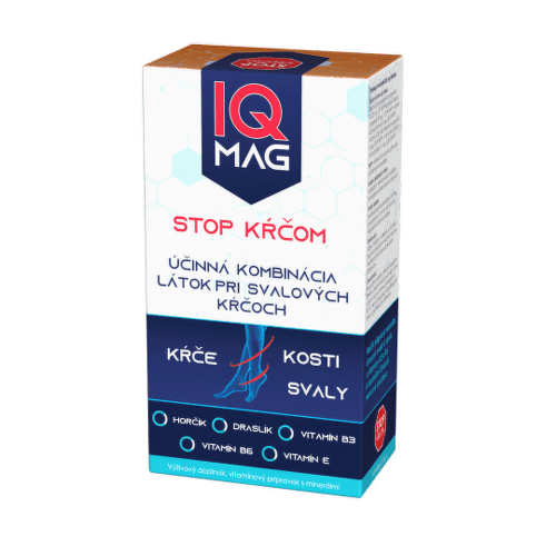 NATURPRODUKT IQ mag stop kŕčom 60 tabliet