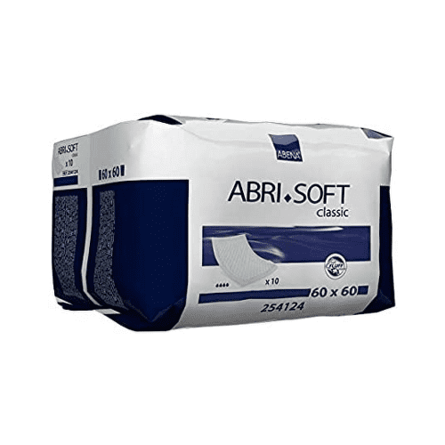 ABENA ABRI SOFT 60x60cm podložka absorpčná, savosť 1300 ml, 25ks kúpite na Benulekaren.sk
