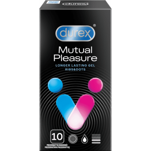 DUREX Mutual pleasure prezervatív 10 kusov