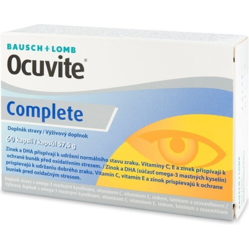 OCUVITE COMPLETE 60 kapslí kúpite na Benulekaren.sk