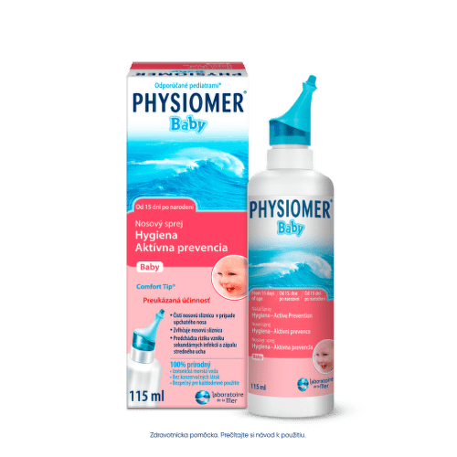 PHYSIOMER Baby nosový sprej izotonický 115 ml
