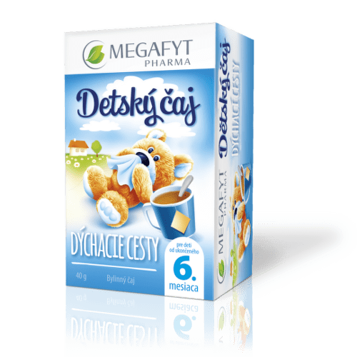 MEGAFYT Detský čaj dýchacie cesty 20 x 2 g