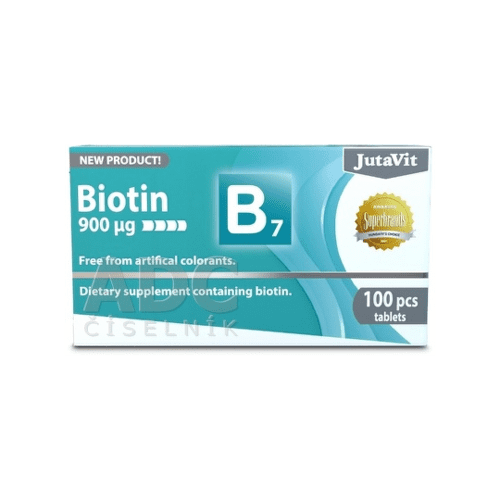 JUTAVIT Biotín 900 µg 100 tabliet