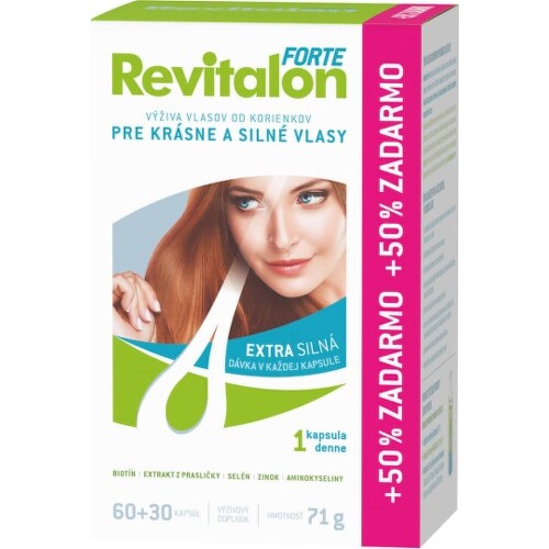 VITAR Revitalon FORTE cps 60+30 zdarma (90 ks) kúpite na Benulekaren.sk