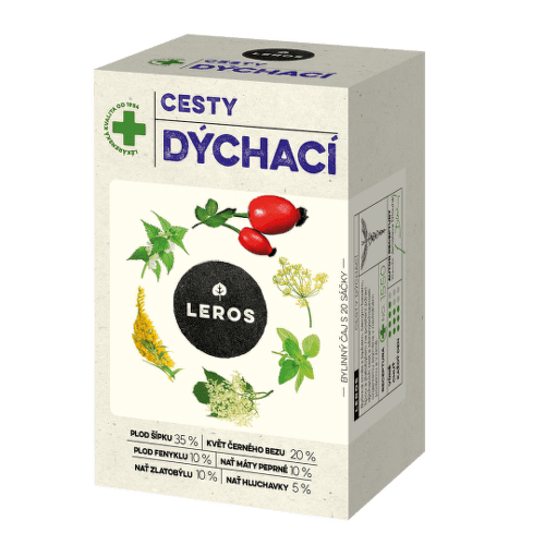 LEROS Dýchacie cesty 20 x 1,5 g