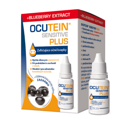 Da Vinci Academia Ocutein SENSITIVE PLUS očné kvapky + Fresh 15tob očné kvapky 15 ml kúpite na Benulekaren.sk
