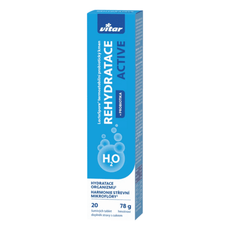 Vitar Rehydratace Active + Probiotika eff 20 tabliet kúpite na Benulekaren.sk