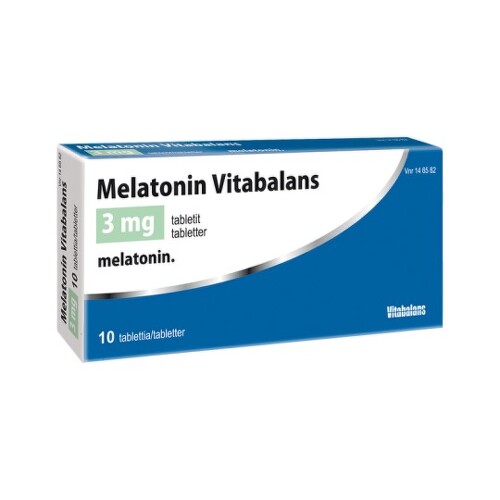Melatonin Vitabalans 3 mg tablety tbl. 10 x 3 mg kúpite na Benulekaren.sk