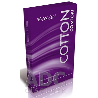 MAXIS Comfort cotton stehenné pančuchy veľkosť 7, bronz 1 ks