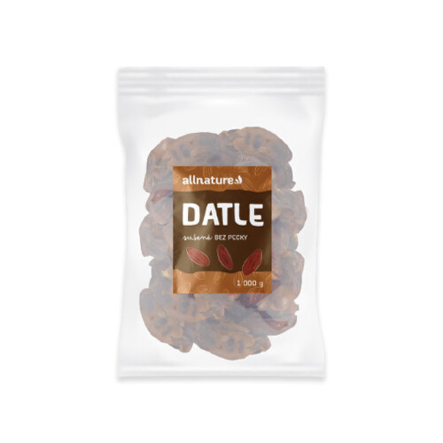 Allnature Datle vykôstkované sušené ovocie 1000 g kúpite na Benulekaren.sk