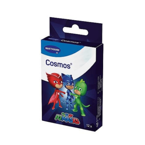 COSMOS Pj masks náplasť vodeodolná 3 veľkosti 12 ks