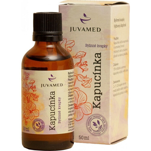 JUVAMED Kapucínka bylinné kvapky na močové cesty 50 ml kúpite na Benulekaren.sk