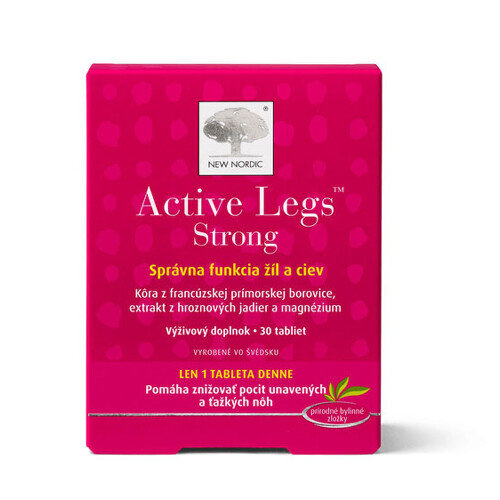 NEW NORDIC Active Legs Strong na žily a cievy 30tbl kúpite na Benulekaren.sk