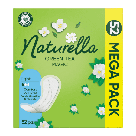 NATURELLA Green tea magic intímky normal 52 ks