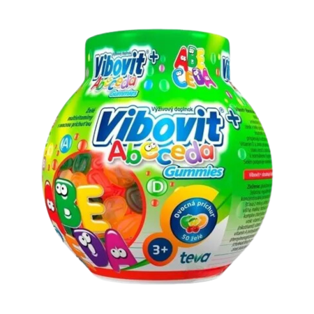 Vibovit Abeceda žuvacie tablety s multivitamínovým komplexom pre deti 200 g kúpite na Benulekaren.sk