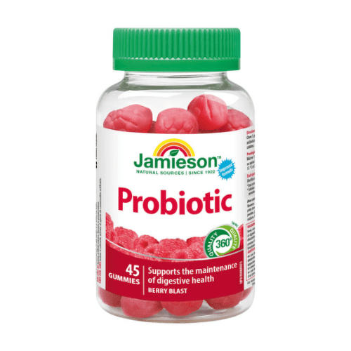 JAMIESON Probiotic gummies malina 45 ks