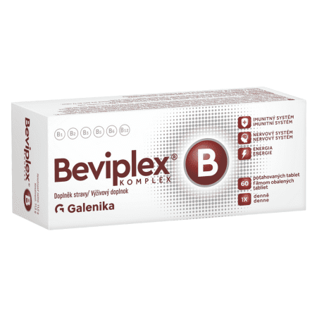 Beviplex B komplex tablety 60ks
