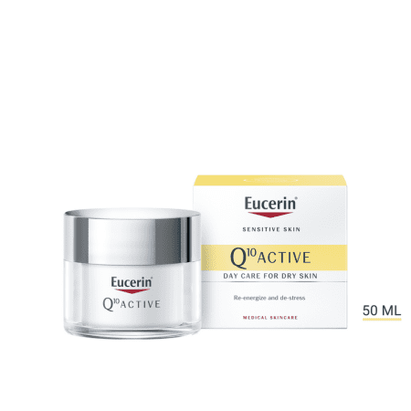 EUCERIN Q10 ACTIVE denný krém proti vráskam vyhladzujúci na citlivú pokožku 50 ml