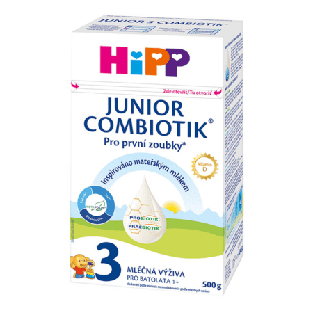 Hipp Junior Combiotik® 3 mliečna výživa pre batoľatá 500 g