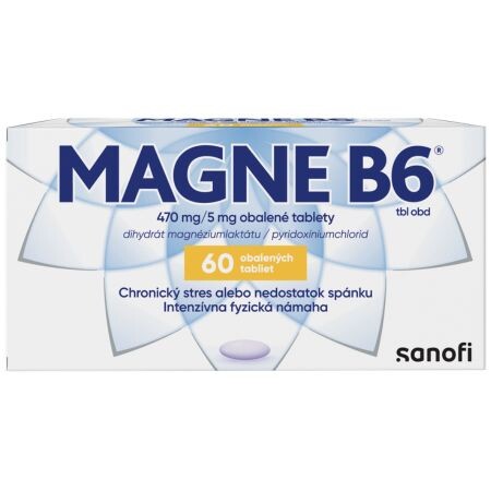 Magne B6 MAGNE B6 470 mg/5 mg 60 tabliet