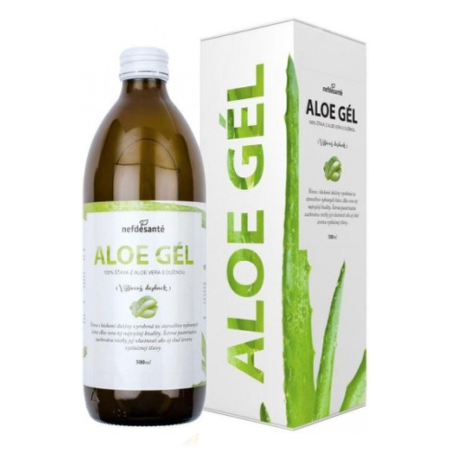 NEFDESANTÉ Aloe gél šťava s dužinou 500 ml