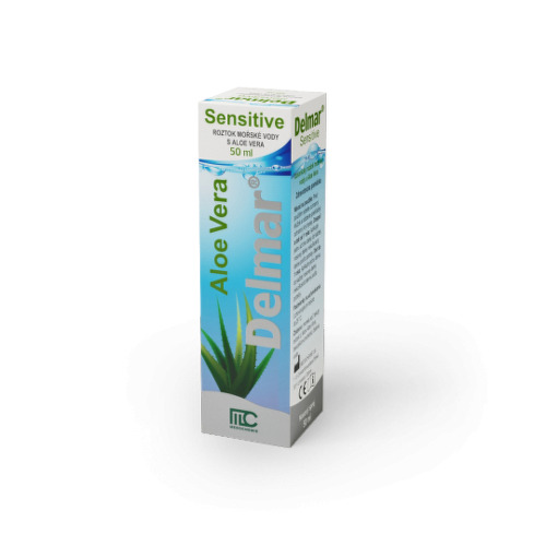 Delmar Sensitive nosový sprej s Aloe Vera 50ml kúpite na Benulekaren.sk