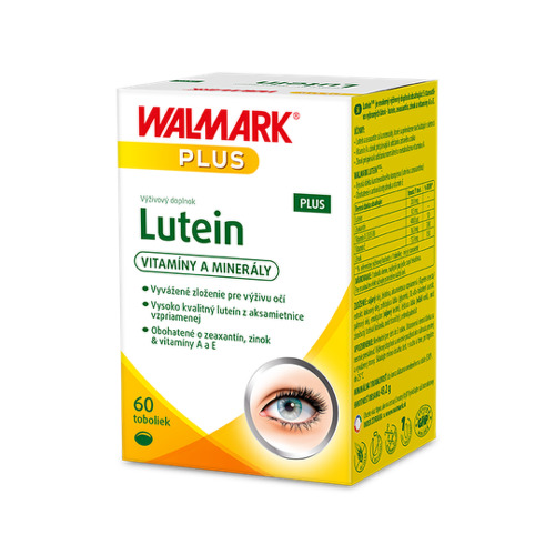 Walmark Luteín PLUS tobolky na podporu zdravia zraku 60 tbl kúpite na Benulekaren.sk
