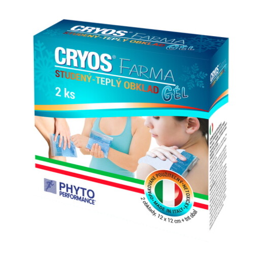 Cryos Farma gélové vankúšiky (studený alebo teplý obklad) 12x12 cm 27x12 cm 2 ks gélové vankúšiky (studený alebo teplý obklad pri poraneniach) 12 x 12 cm 2 ks kúpite na Benulekaren.sk