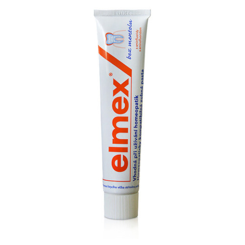 Elmex Bezmentolová zubná pasta 75 ml