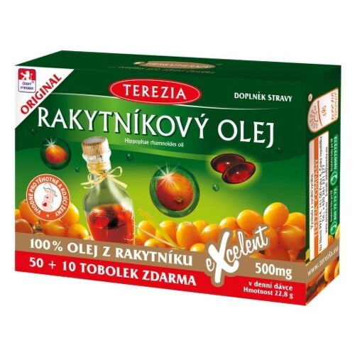 TEREZIA Rakytníkový olej 100% 60 kapsúl kúpite na Benulekaren.sk