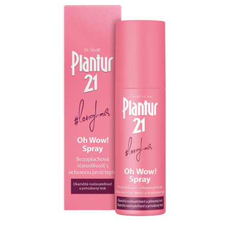 PLANTUR 21 Longhair oh wow! sprej bezoplachová starostlivosť proti teplu 100 ml