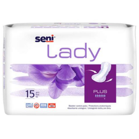 SENI Lady plus urologické vložky pre ženy savosť 950 ml 15 ks kúpite na Benulekaren.sk