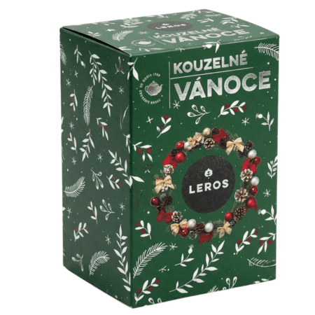 LEROS Kúzelné vianoce 6 bylinný čaj s korením aromatizovaný inov. 2026 20 x 2 g