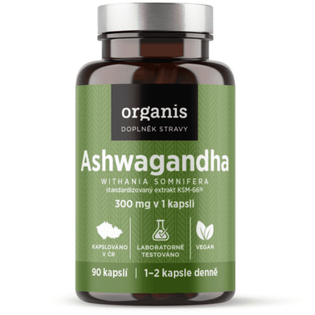 ORGANIS ORGANIS Ashwagandha KSM-66 300 mg 90 kapsúl
